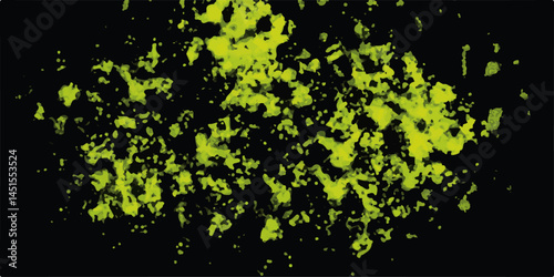 Abstract dark atmospheric texture with swirling cloudy patterns. Electric-blue lightning moody, Particles Stars and galaxy outer space sky night universe black and blue Bright green galaxy.