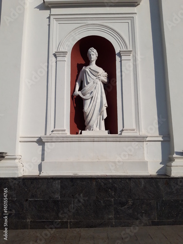 The sculpture of Ceres, located in Odessa near the city council photo
