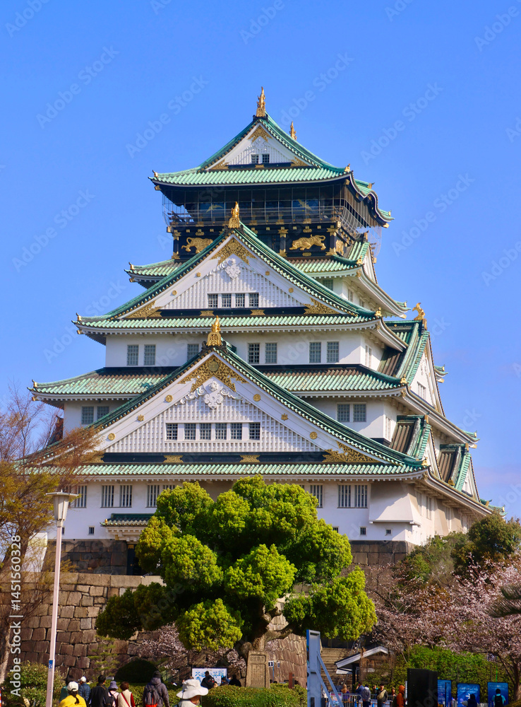 大阪城・春(大阪府・大阪市) 大阪城・春(大阪府・大阪市)