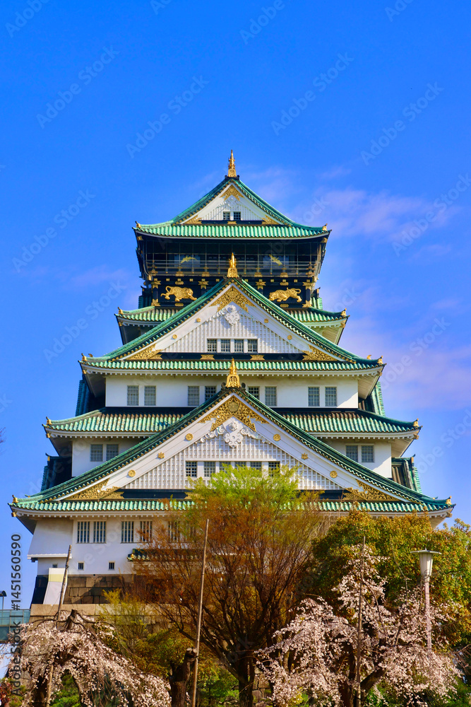 大阪城・春(大阪府・大阪市) 大阪城・春(大阪府・大阪市)