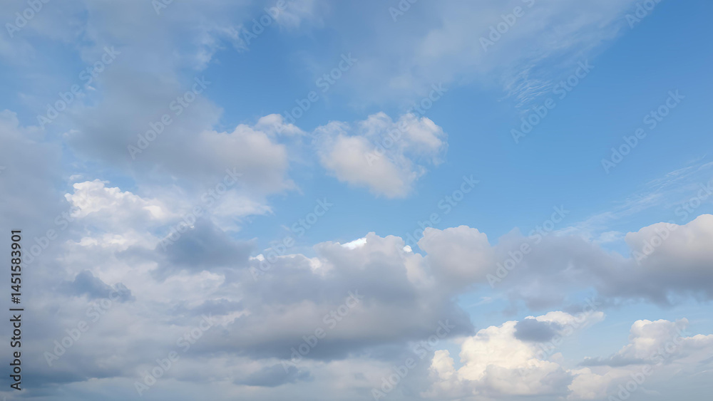 Fototapeta premium blue sky with clouds