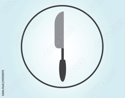 Chef’s Precision Culinary Knife Icon.