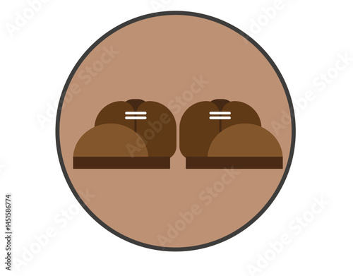 Cozy Comfort Winter Mittens Icon