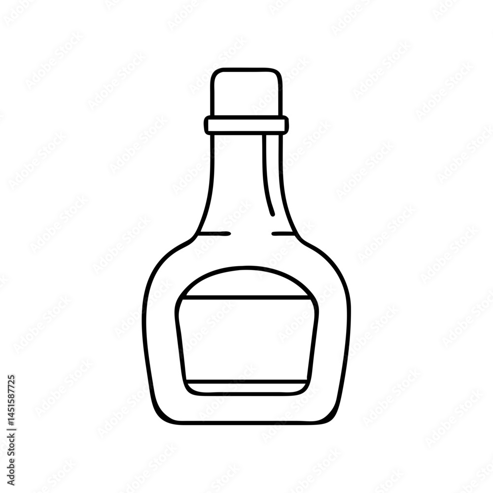 varnish bottle icon, varnish bottle line art - simple line art of varnish bottle, perfect for varnish bottle logos and icons varnish bottle icon, varnish bottle line art - simple line art of varnish bottle, perfect for varnish bottle logos and icons
