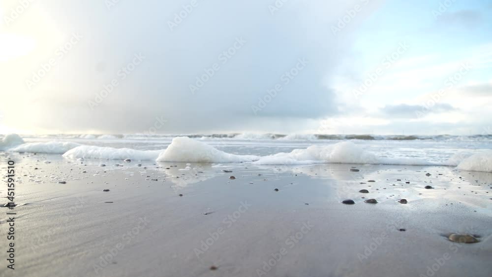 NordSee Brandung Strand meer Wasser