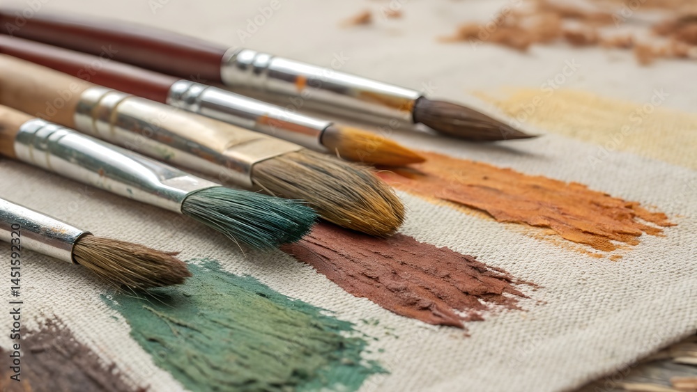 Obraz premium Natural Textured Strokes