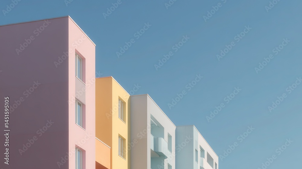 Modern Minimalist Architecture with Gradient and Geometric Rhythm in Crisp Noon Sunlight – Urban Vector Illustration for City Promotion, Digital Backgrounds, and Contemporary Design
Modern Minimalist Architecture with Gradient and Geometric Rhythm in Crisp Noon Sunlight – Urban Vector Illustration for City Promotion, Digital Backgrounds, and Contemporary Design