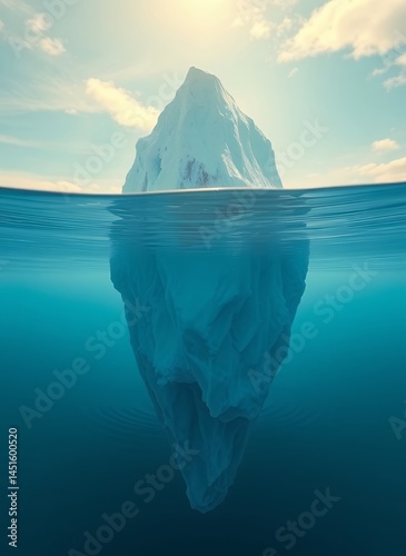 Sublime Ocean Depth - Iceberg Perspective