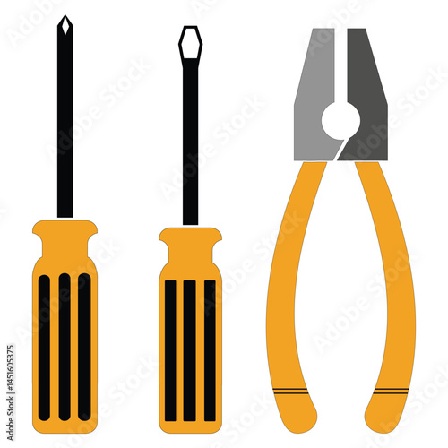 Construction Tools Vector illustration Design Construction vector Set