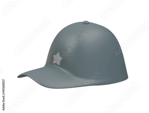cap icon 3d illustration render