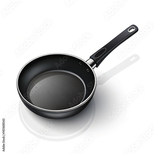 frying pan isolated on white