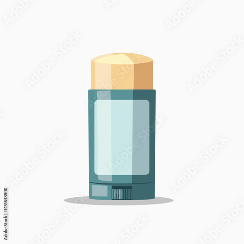 blue and yellow pill bottle illustration
