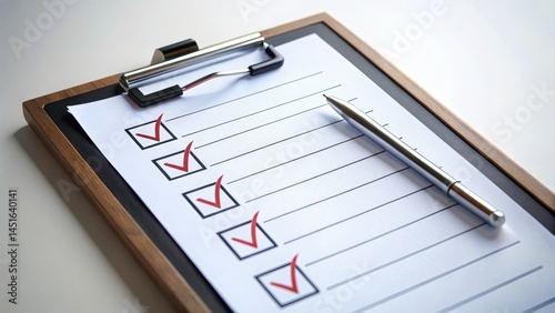 Wallpaper Mural A precise editing screen with a checklist on the clipboard, highlighting correct grammar and spelling errors Torontodigital.ca