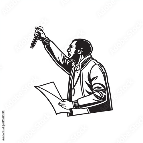 Teacher Silhouette Clipart