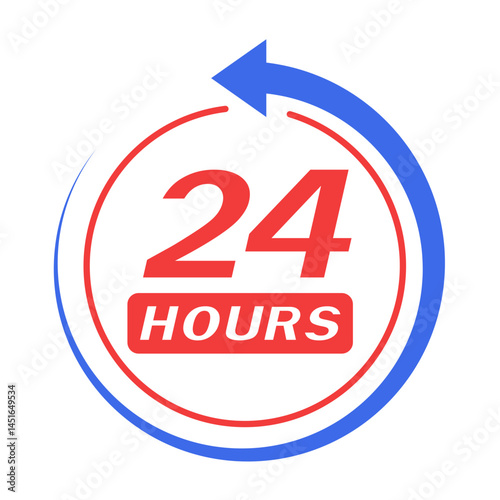 24 Hours Time Icon