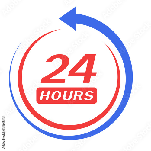 24 Hours Time Icon