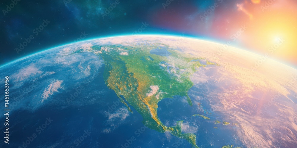 World Map Banner