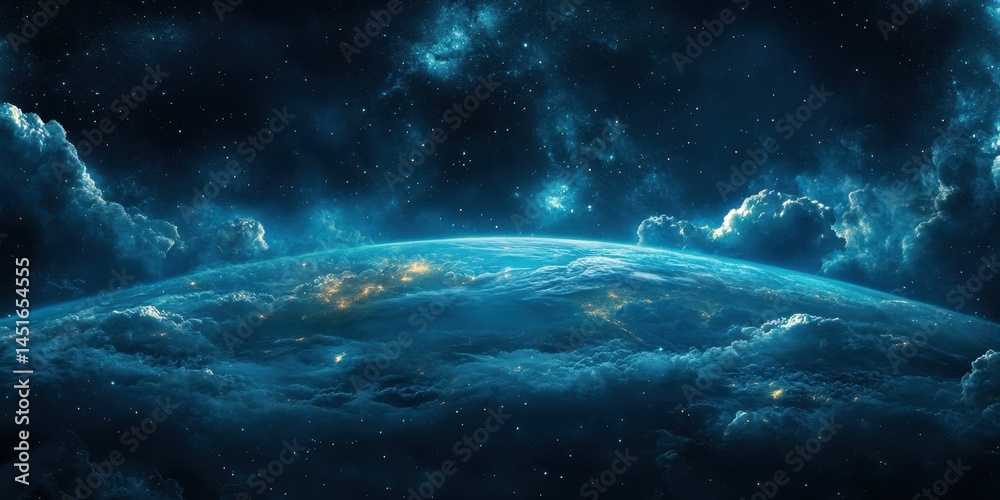 World Map Banner