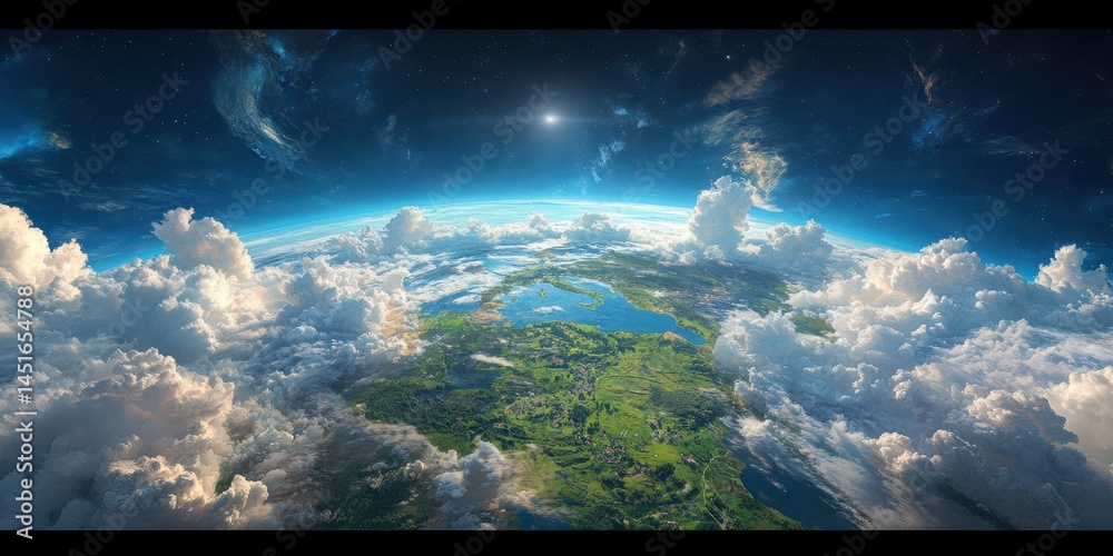 World Map Banner