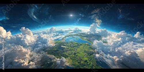 Obraz na płótnie World Map Banner w salonie