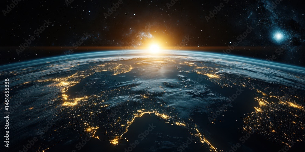 World Map Banner