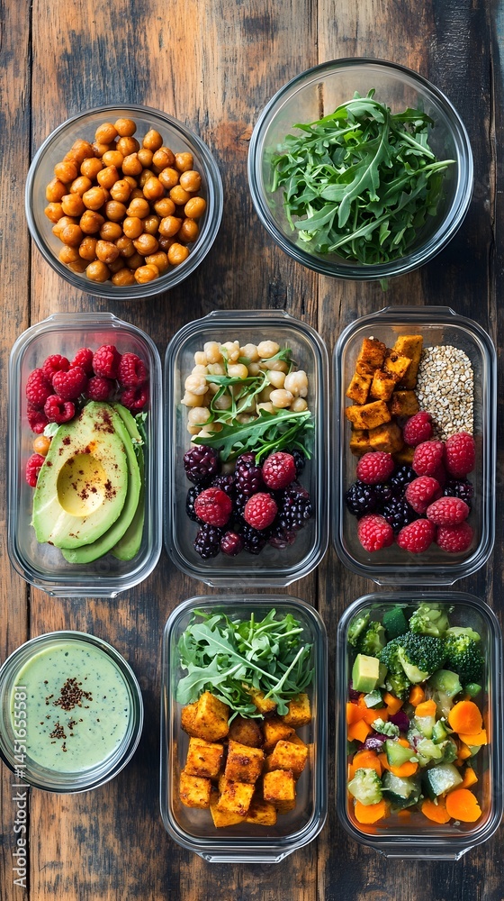 Healthy Vegan Meal Prep: Balanced Nutrition for a Fit Lifestyle