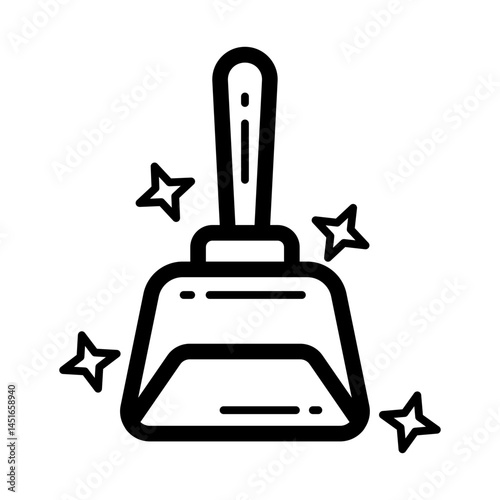 Dustpan Lineart