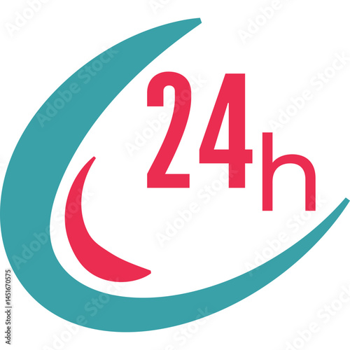24 Hours Icon
