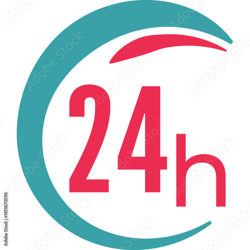 24 Hours Icon