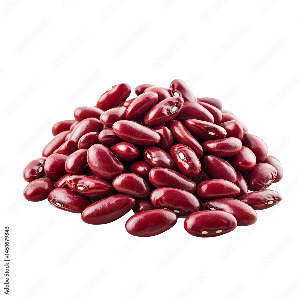 A heap of red kidney beans isolated on a pristine transparent background for culinary uses and health benefits, Heap of red kidney beans isolated on transparent background A heap of red kidney beans isolated on a pristine transparent background for culinary uses and health benefits, Heap of red kidney beans isolated on transparent background