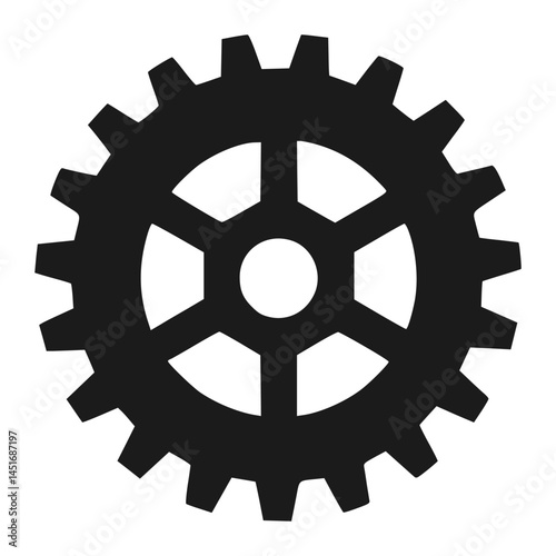 gear wheel icon. cogwheel vector. setting gear icon