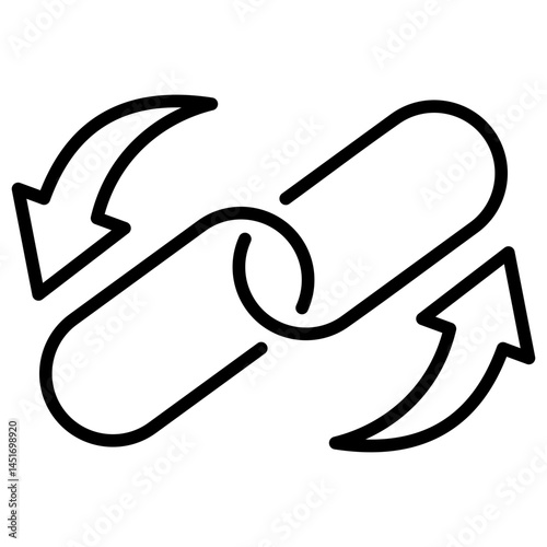 Links Outline Icon