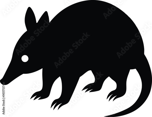 Armadillo icon. Simple illustration of armadillo vector icon for web