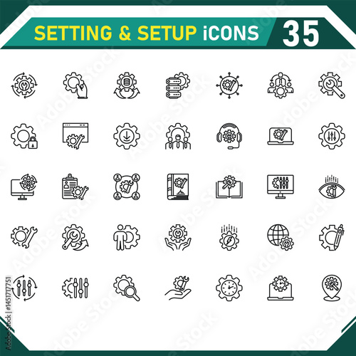 Setting & Setup Icons