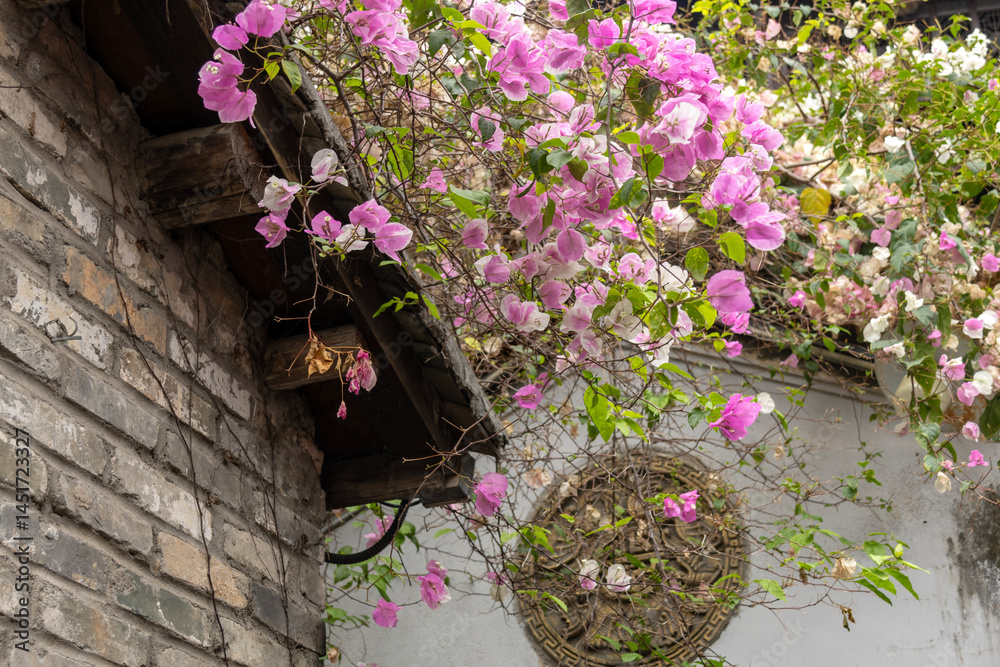 Scenic view of Gankeng Ancient Town in Shenzhen, China.