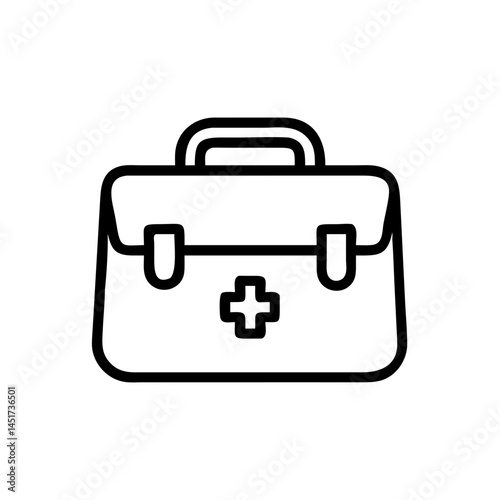 Icon of a doctorchest / first aid kit