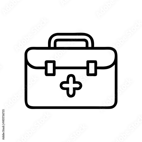 Icon of a doctorchest / first aid kit