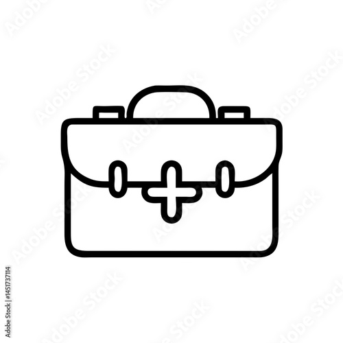 Icon of a doctorchest / first aid kit