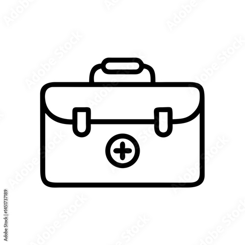 Icon of a doctorchest / first aid kit