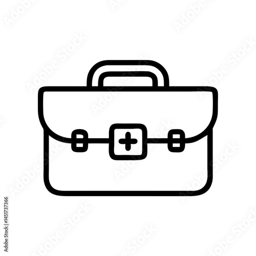 Icon of a doctorchest / first aid kit