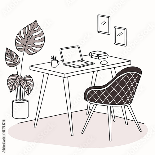 table and chairs