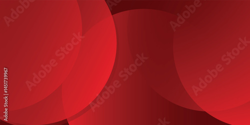 Red abstract background. Dynamic shapes composition. vector illustration