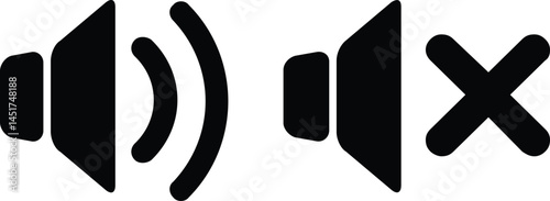 Volume icon set
