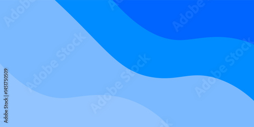 Blue flowing abstract background vector