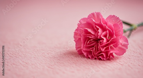 Obraz na płótnie Pink Grace: A Mother's Day View from the Heart