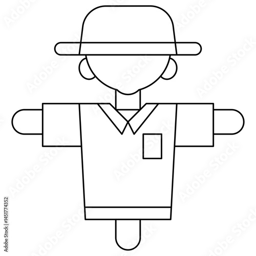 scarecrow icon	