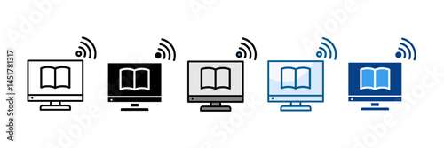 Wifi Icon Set Multiple Style Collection