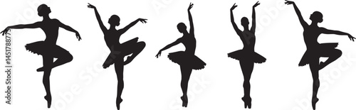 ballerina, ballet, dancer, girl, dance, performance, beautiful, art, elegance, woman, pose, tutu, young, isolated, beauty, person, vector, grace, balance, cute, show, fashion, character, dress