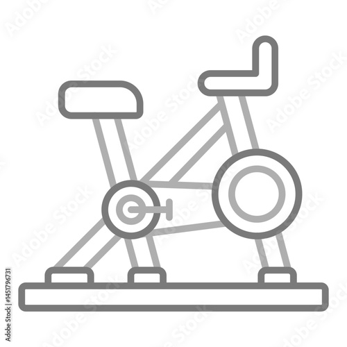 Stationary bicycle Icon