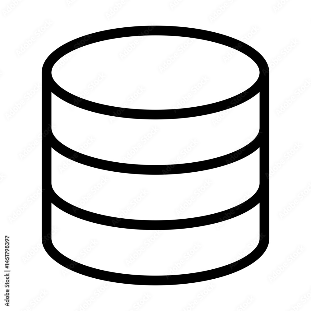 database line icon
